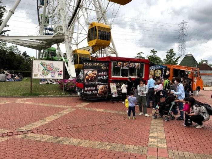碧南市明石公園の移動販売車