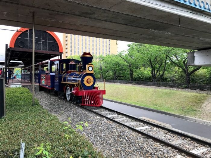 碧南市明石公園の汽車