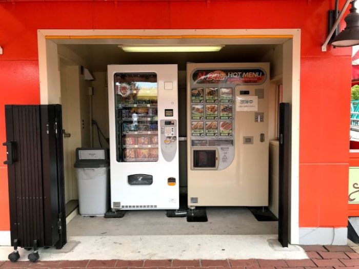 碧南市明石公園の自動販売機