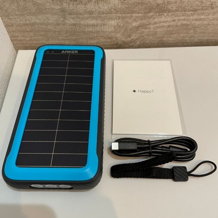 【レビュー】Anker powercore solar 20000 災害時も安心なソーラーモバイルバッテリー カラクリンカム